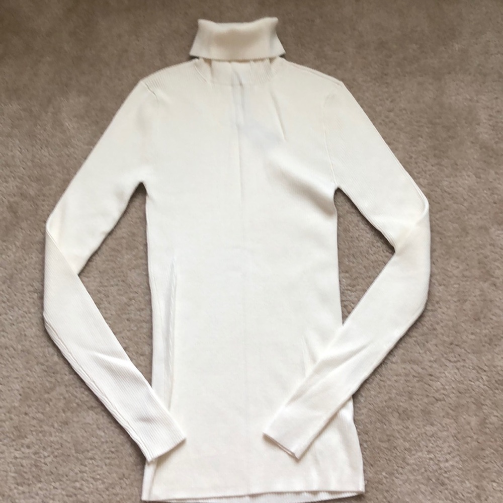 Ribbed turtleneck